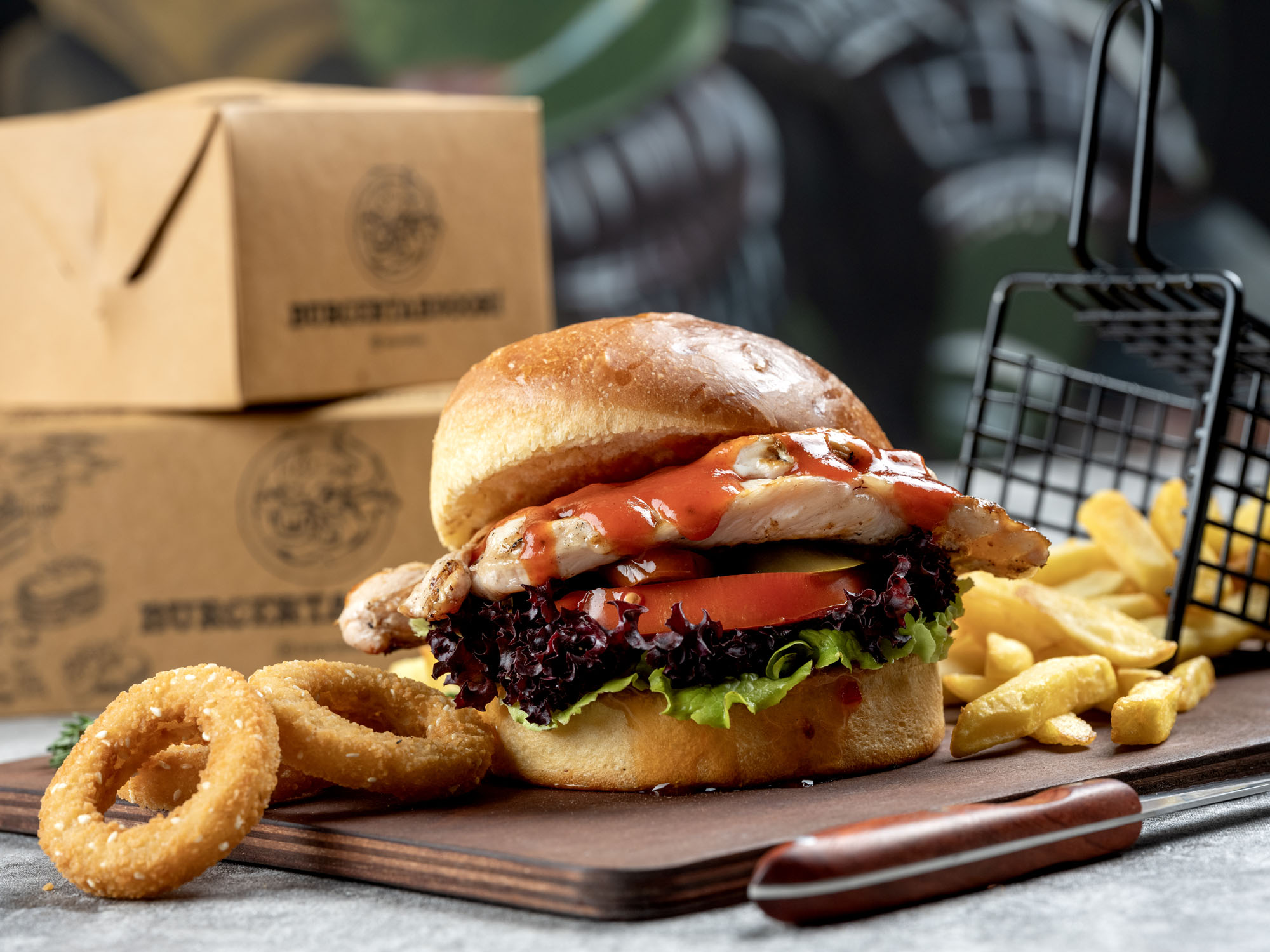 Mexico Hot Chicken Burger