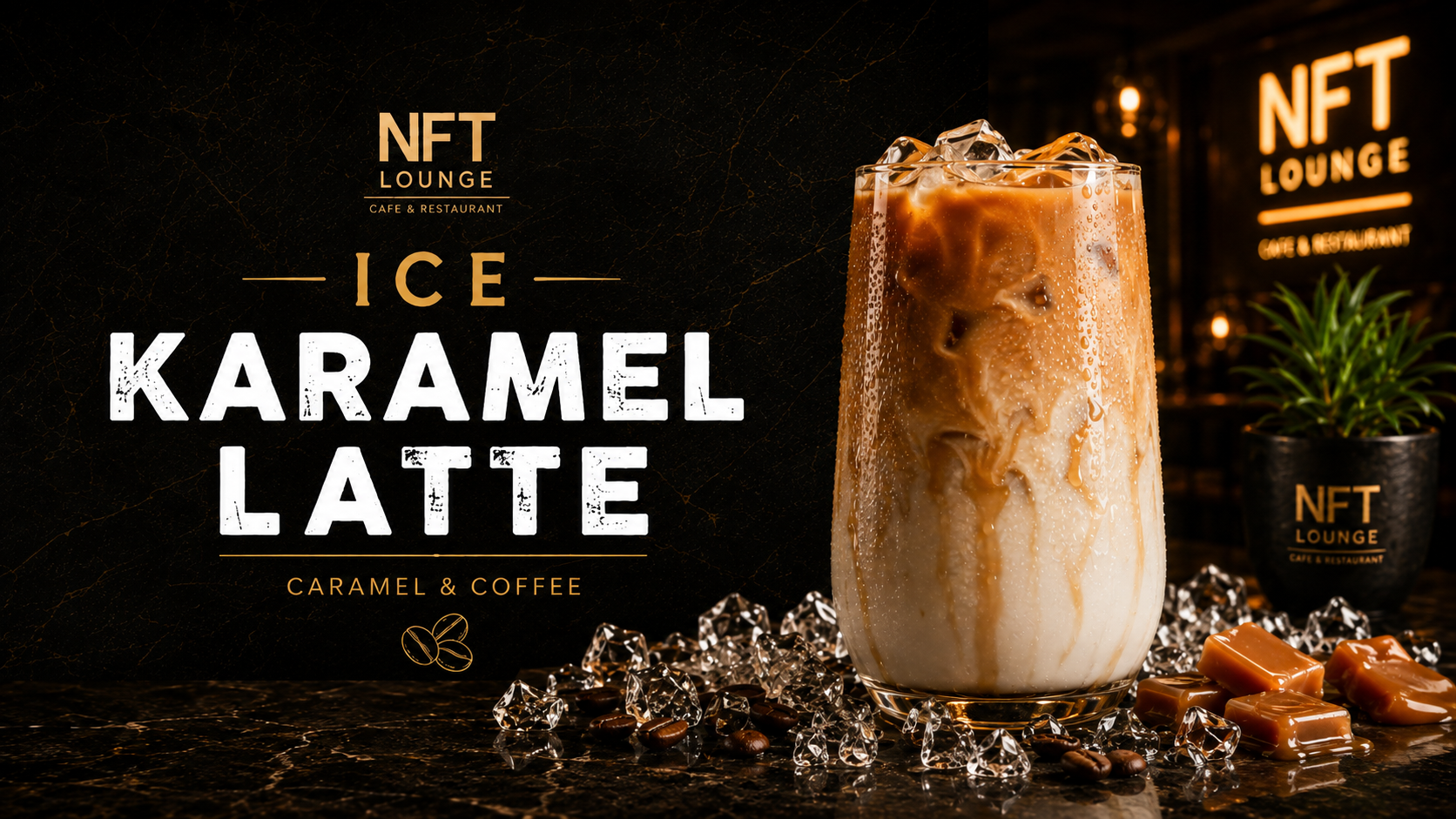 İce Karamel Latte