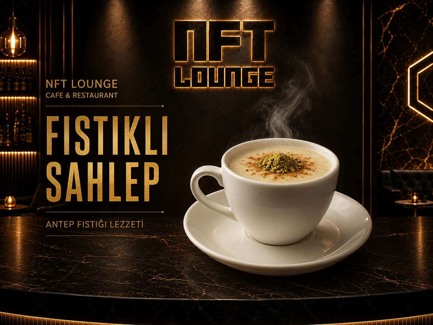 Fıstıklı Sahlep
